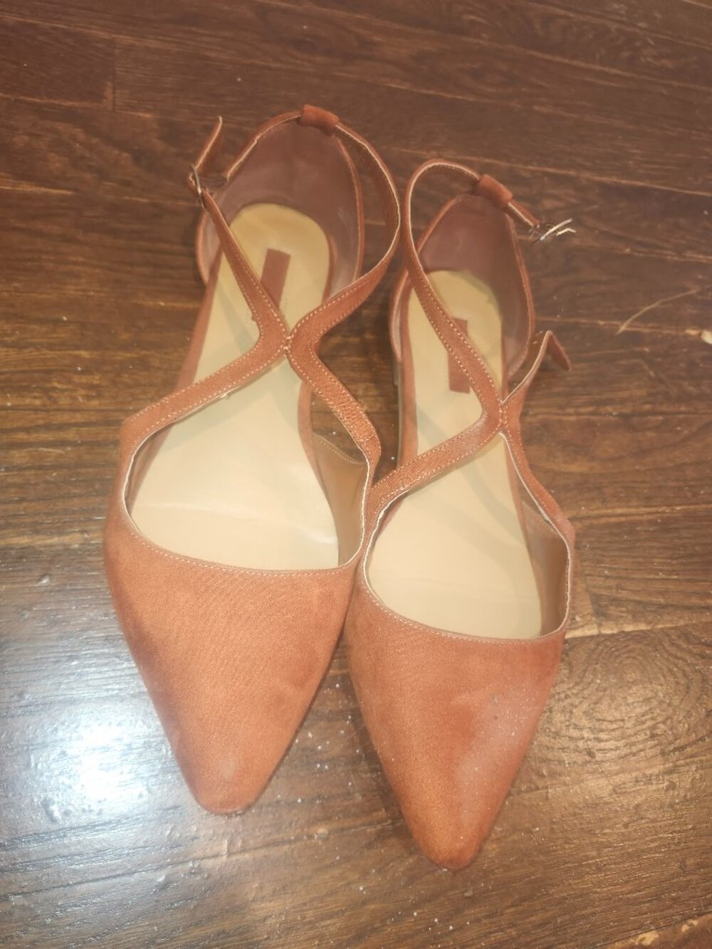 Rust/Sunset Orange Flats